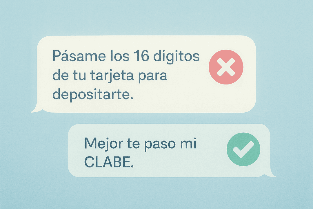 Imagen de portada para el post Por qué no debes compartir tu tarjeta para recibir una transferencia
