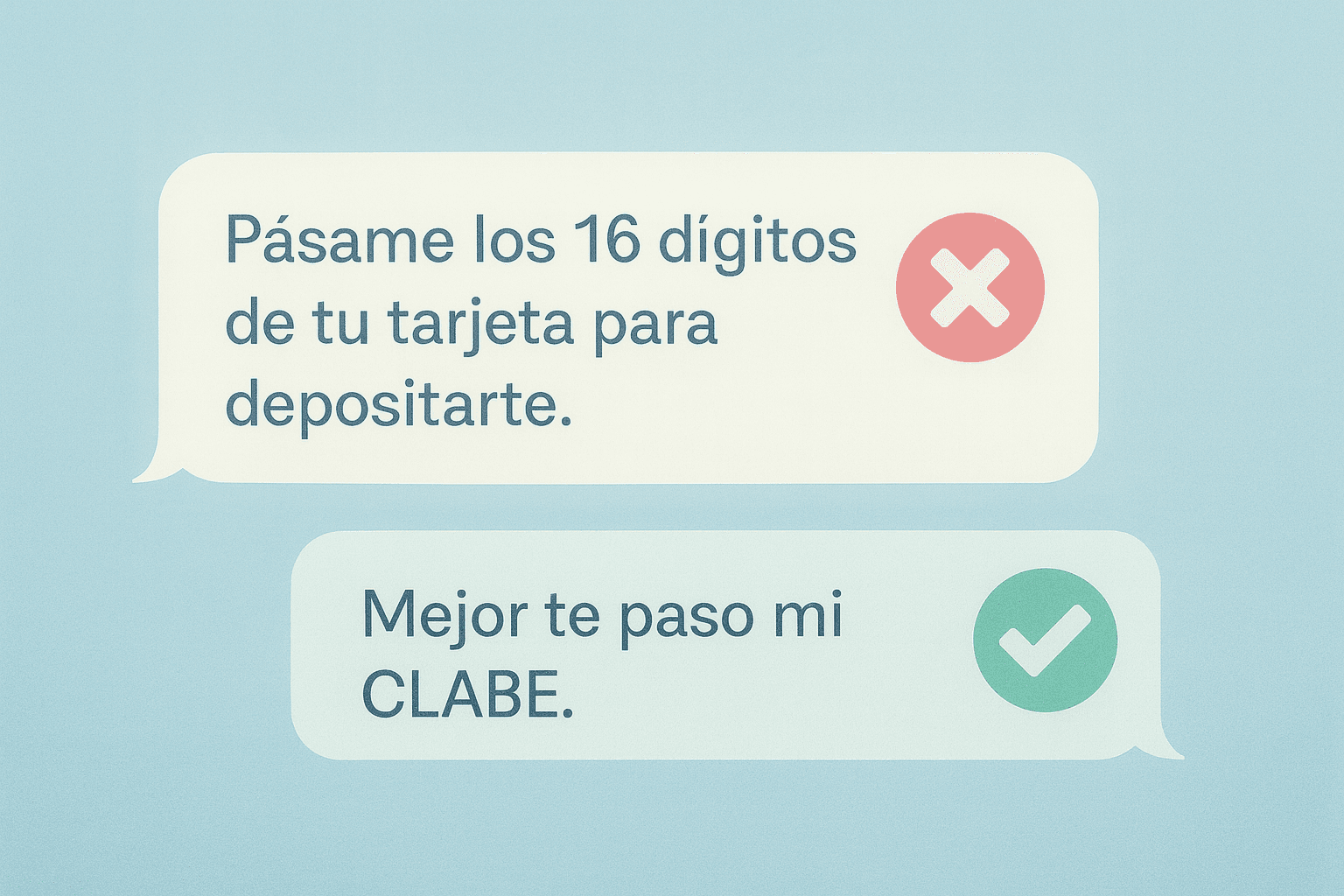 Imagen de portada para el post Por qué no debes compartir tu tarjeta para recibir una transferencia