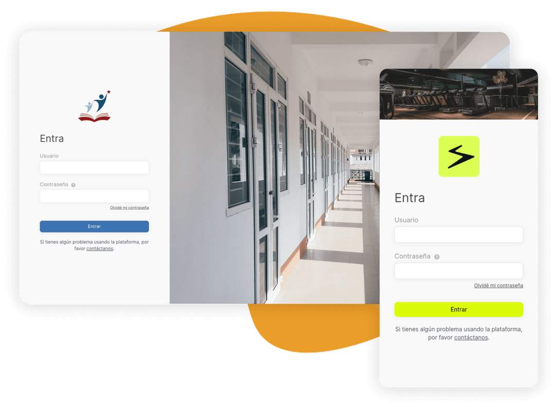 Quentli usa tu logo y tus colores